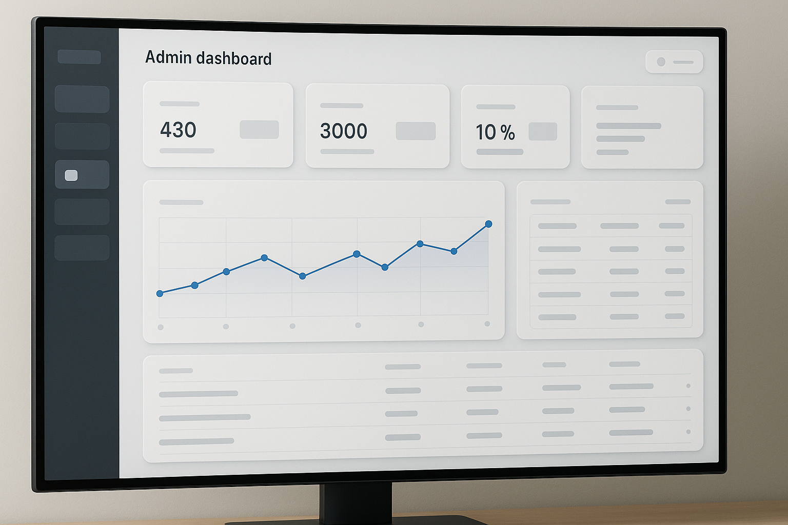Admin Dashboard Template